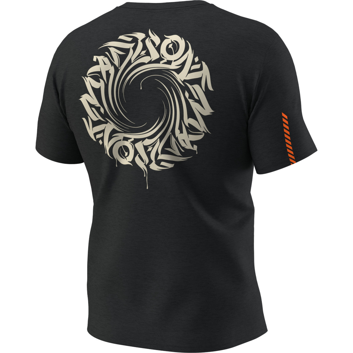 Мъжка туристическа тениска Dynafit Trail T-Shirt Men Black Out/Overcast