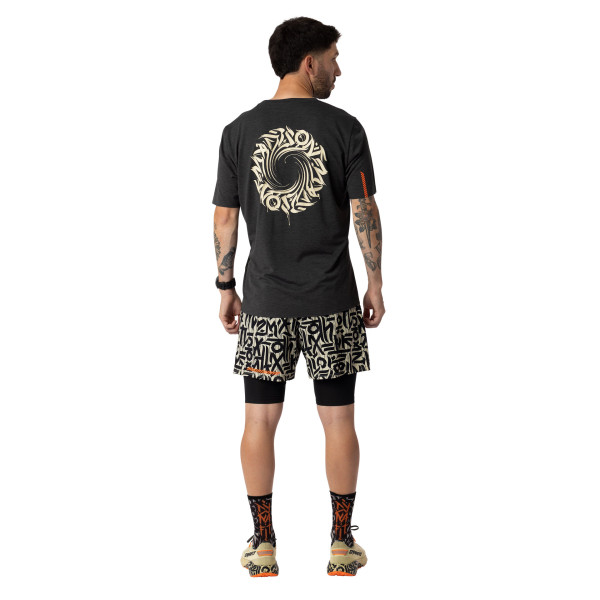 Мъжка туристическа тениска Dynafit Trail T-Shirt Men Black Out/Overcast