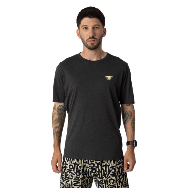 Мъжка туристическа тениска Dynafit Trail T-Shirt Men Black Out/Overcast