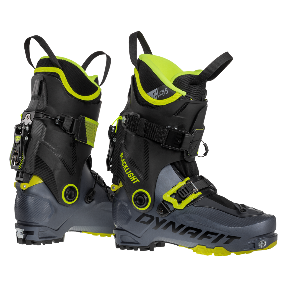 Мъжки ски туринг обувки Dynafit Blacklight Ski Boot Men Cinder/Fluo Yellow
