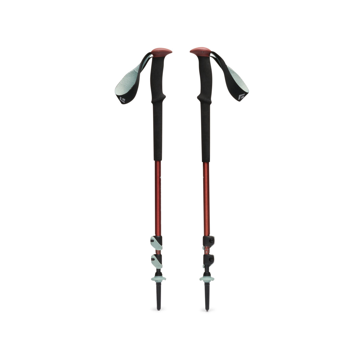 Телескопични трекинг щеки Black Diamond Trail Trekking Poles Iron Red