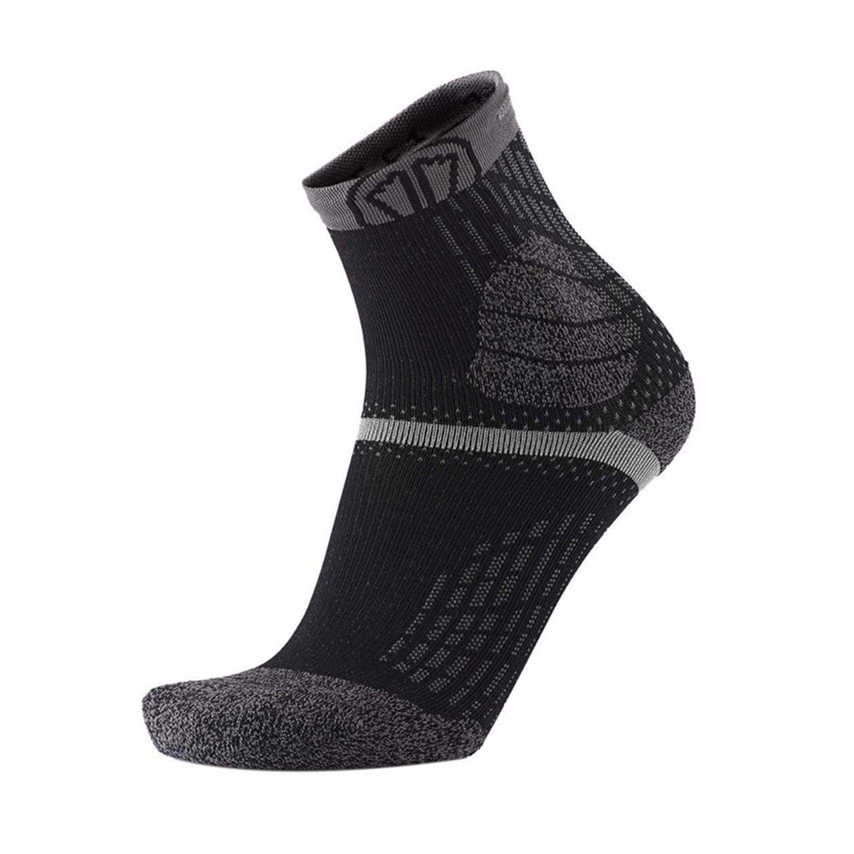 Чорапи за бягане Sidas Trail Protect Trail Running Socks Black/Grey