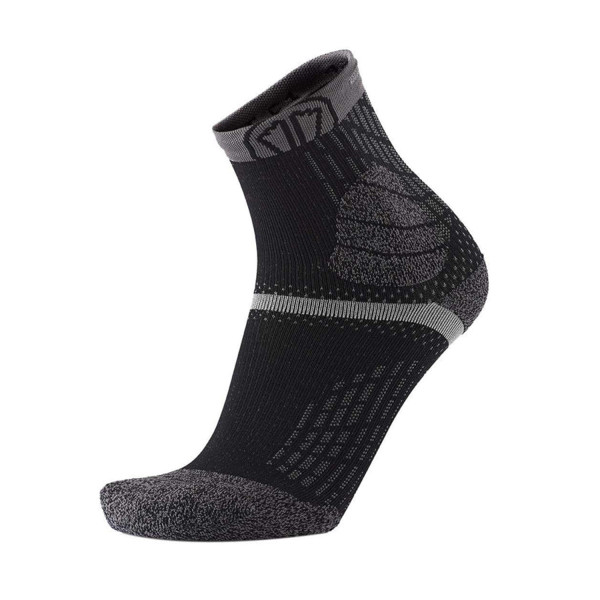 Чорапи за бягане Sidas Trail Protect Trail Running Socks Black/Grey