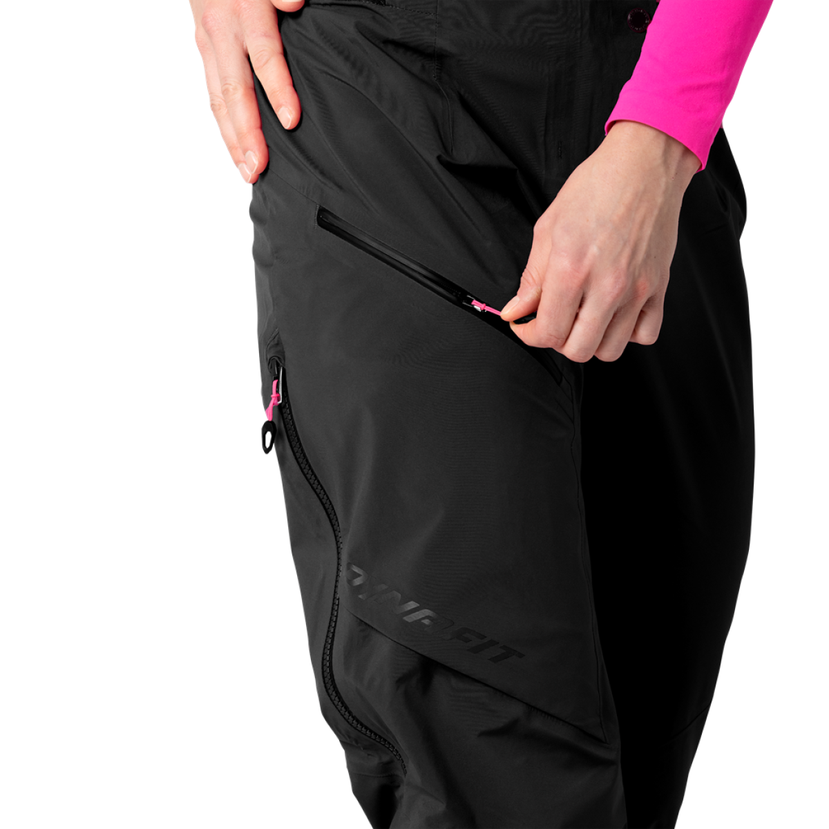 Дамски ски туринг панталон Dynafit Blacklight 3L Pants Women Black Out