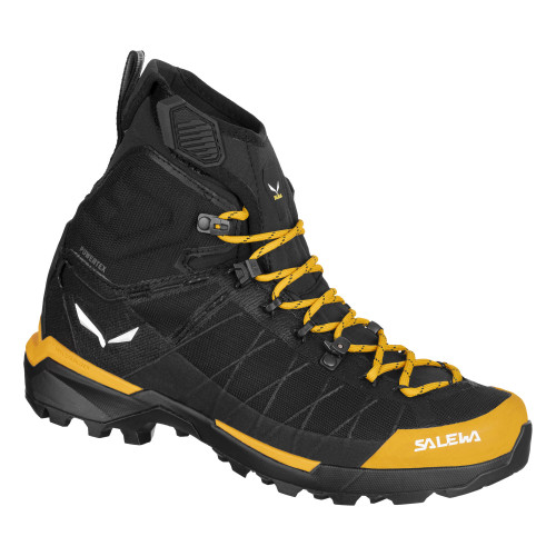Дамски туристически обувки Salewa Ortles Light Mid Powertex Boot Women Gold/Black