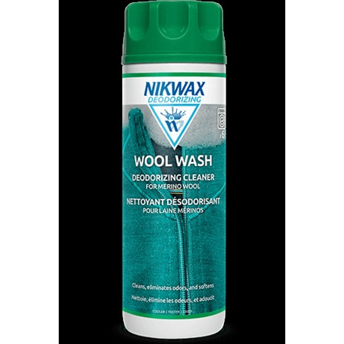 Дезодориращ почистващ препарат за мериносова вълна Nikwax Wool Wash