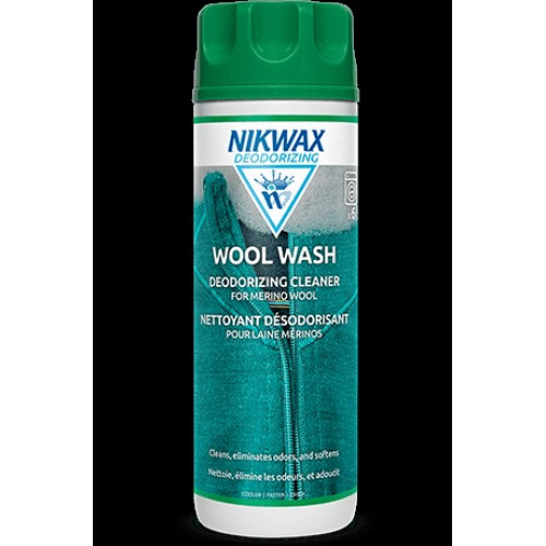 Дезодориращ почистващ препарат за мериносова вълна Nikwax Wool Wash