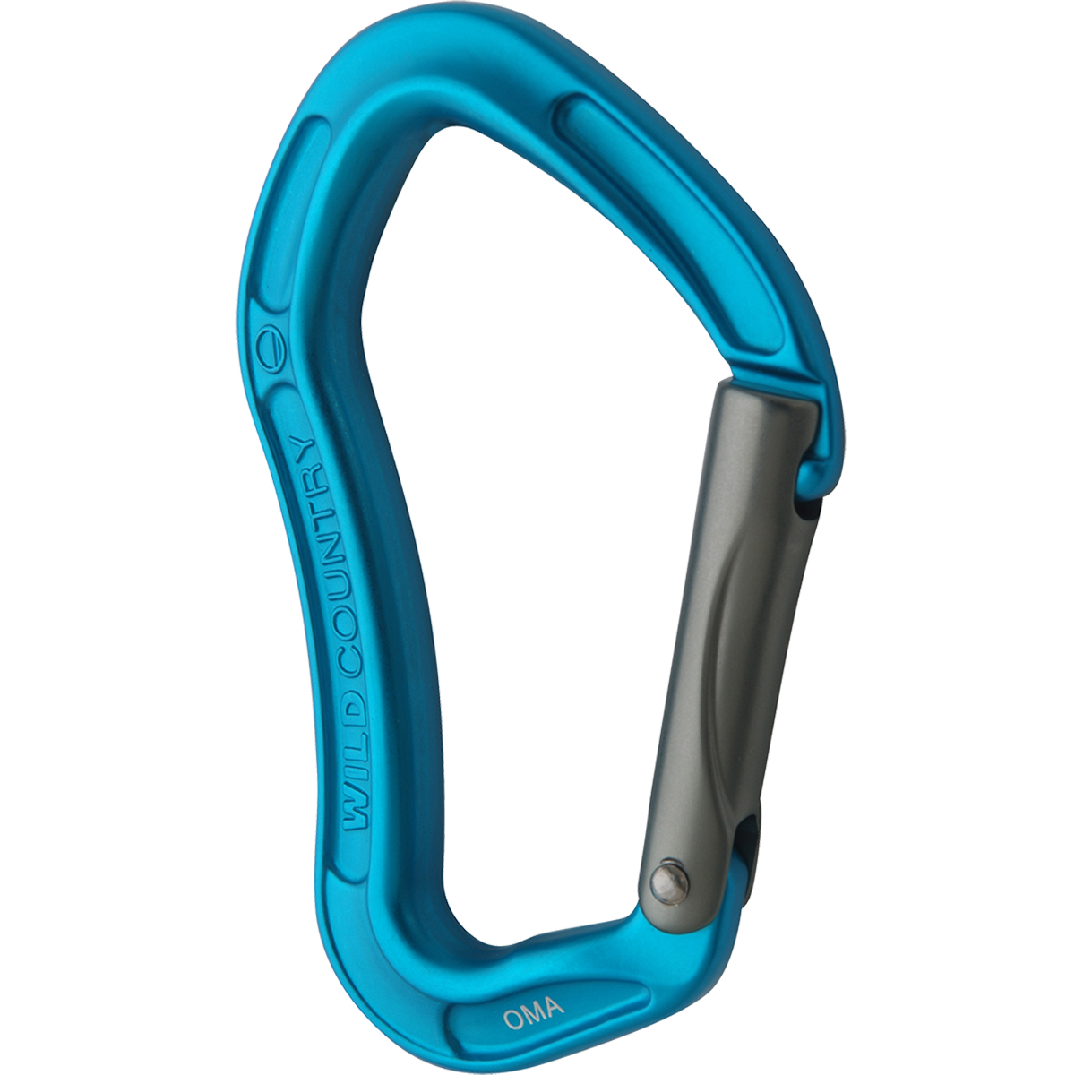 Карабинер Wild Country Proton Straight Gate Carabiner Teal/Gunmetal