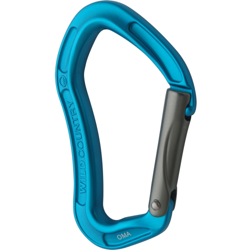 Карабинер Wild Country Proton Straight Gate Carabiner Teal/Gunmetal