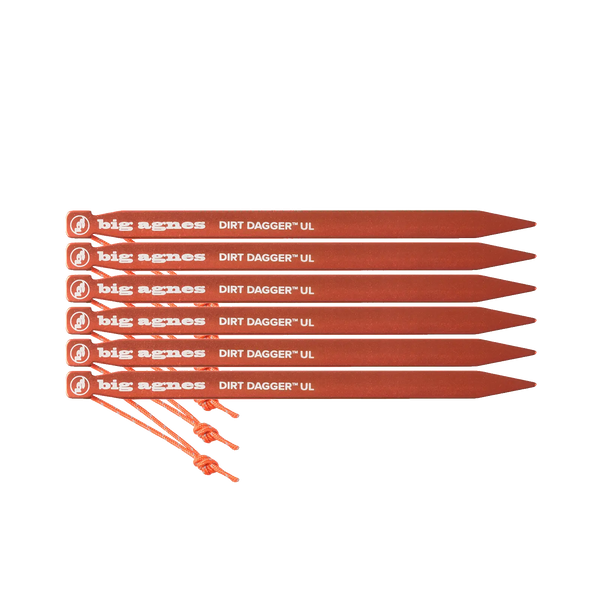 Колчета за палатка Big Agnes Dirt Dagger UL 6.75" Tent Stakes Pack of 6