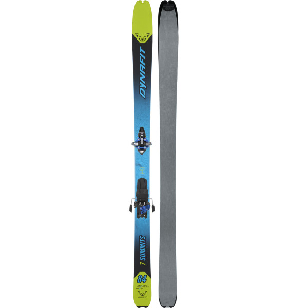 Мъжки комплект за ски туринг Dynafit Seven Summits Plus Ski Set Men 166 cm Lime Yellow/Black
