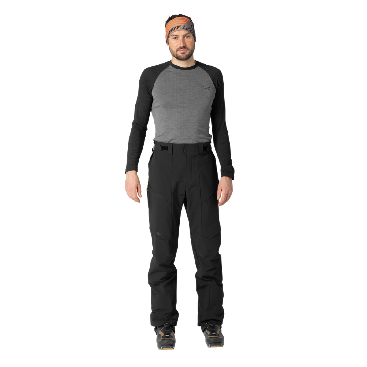 Мъжки софтшел панталон Dynafit Ridge Dynastretch Pants Men Black Out