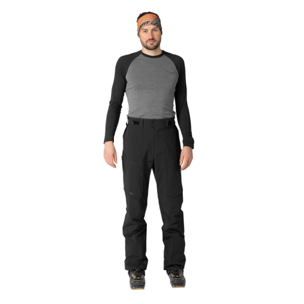 Мъжки софтшел панталон Dynafit Ridge Dynastretch Pants Men Black Out
