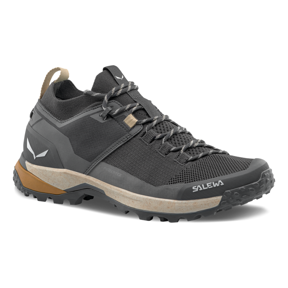Мъжки туристически обувки Salewa Puez 2 Knit Powertex Shoe Men Black