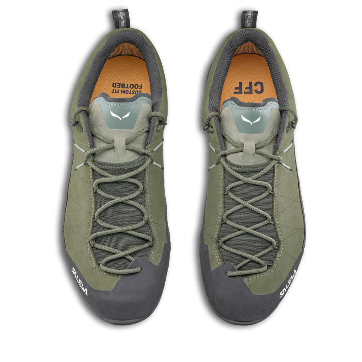 Мъжки туристически обувки Salewa Wildfire Leather 2 GTX Shoe Men Faded Green