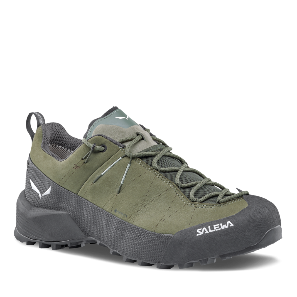 Мъжки туристически обувки Salewa Wildfire Leather 2 GTX Shoe Men Faded Green