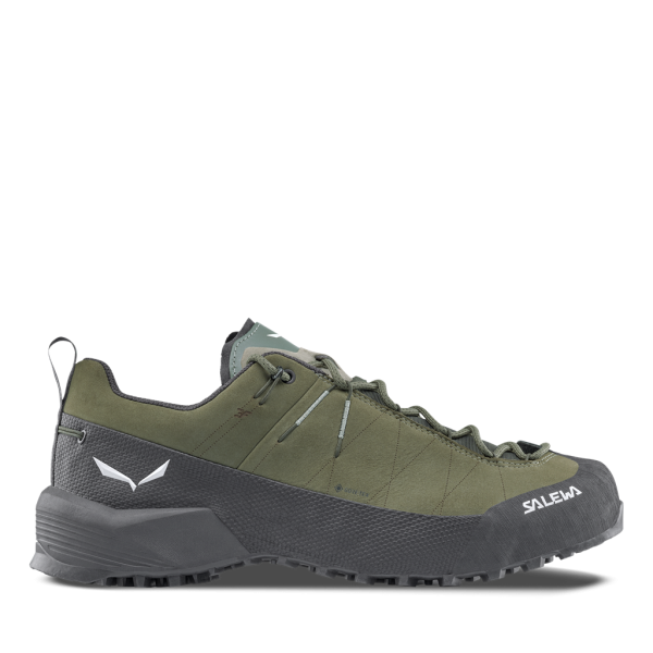 Мъжки туристически обувки Salewa Wildfire Leather 2 GTX Shoe Men Faded Green