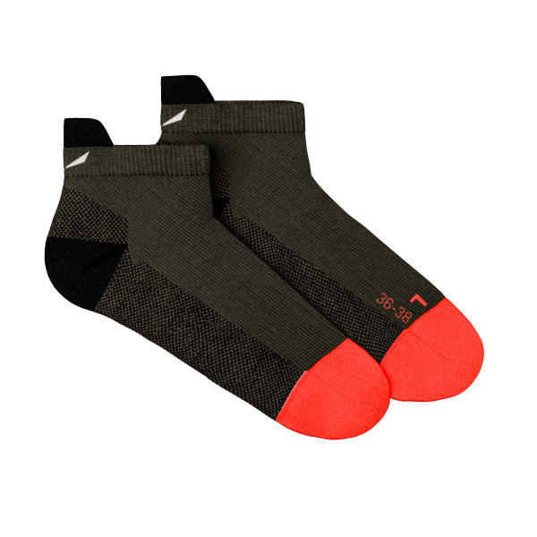 Дамски туристически чорапи Salewa Mountain Trainer Merino Low Cut Socks Women Bungee Cord