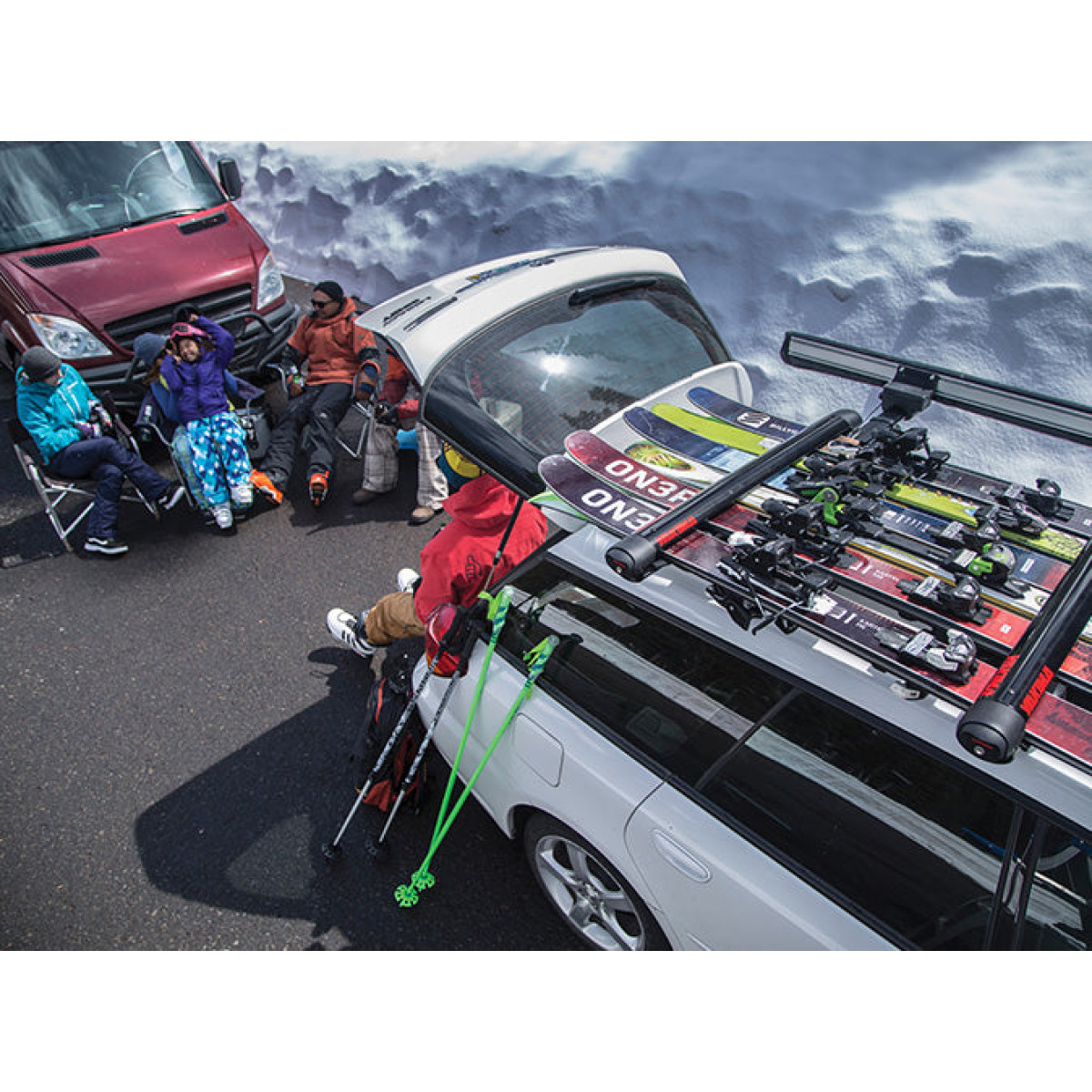 Багажник за ски Yakima FatCat EVO 6 Black Ski Rack