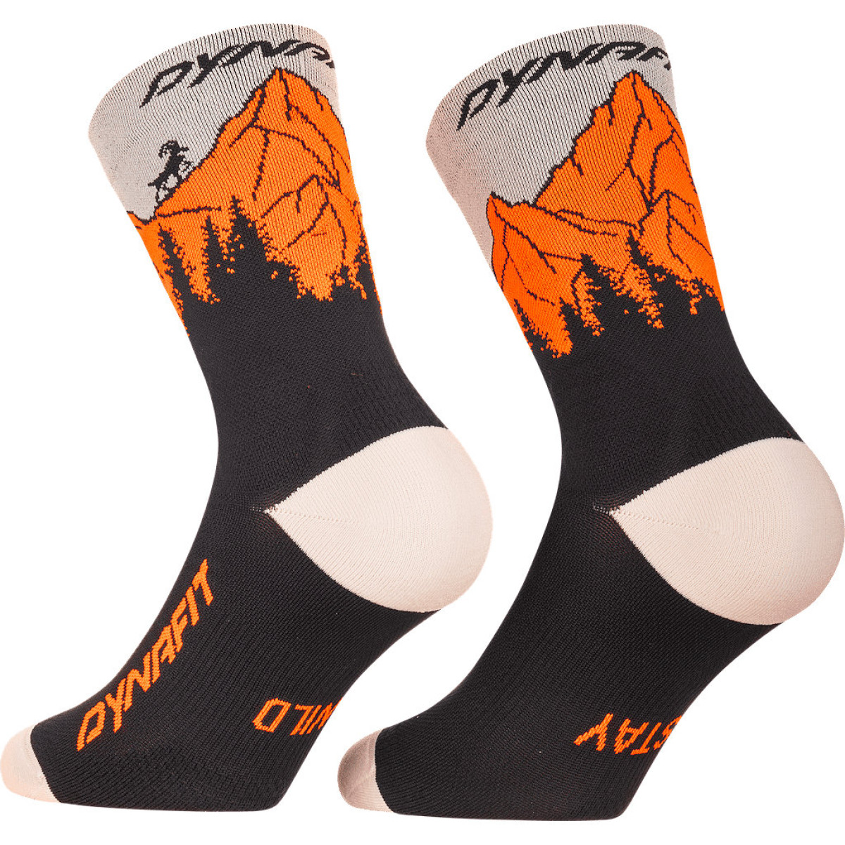 Чорапи за бягане Dynafit Traverse Crew Socks Black Out