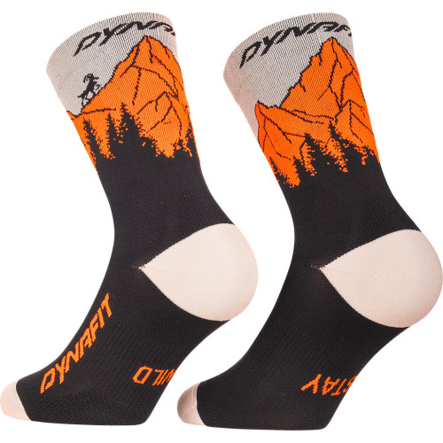 Чорапи за бягане Dynafit Traverse Crew Socks Black Out