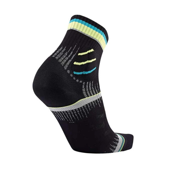 Чорапи за бягане Sidas Trail Ultra Running Socks Black/Yellow