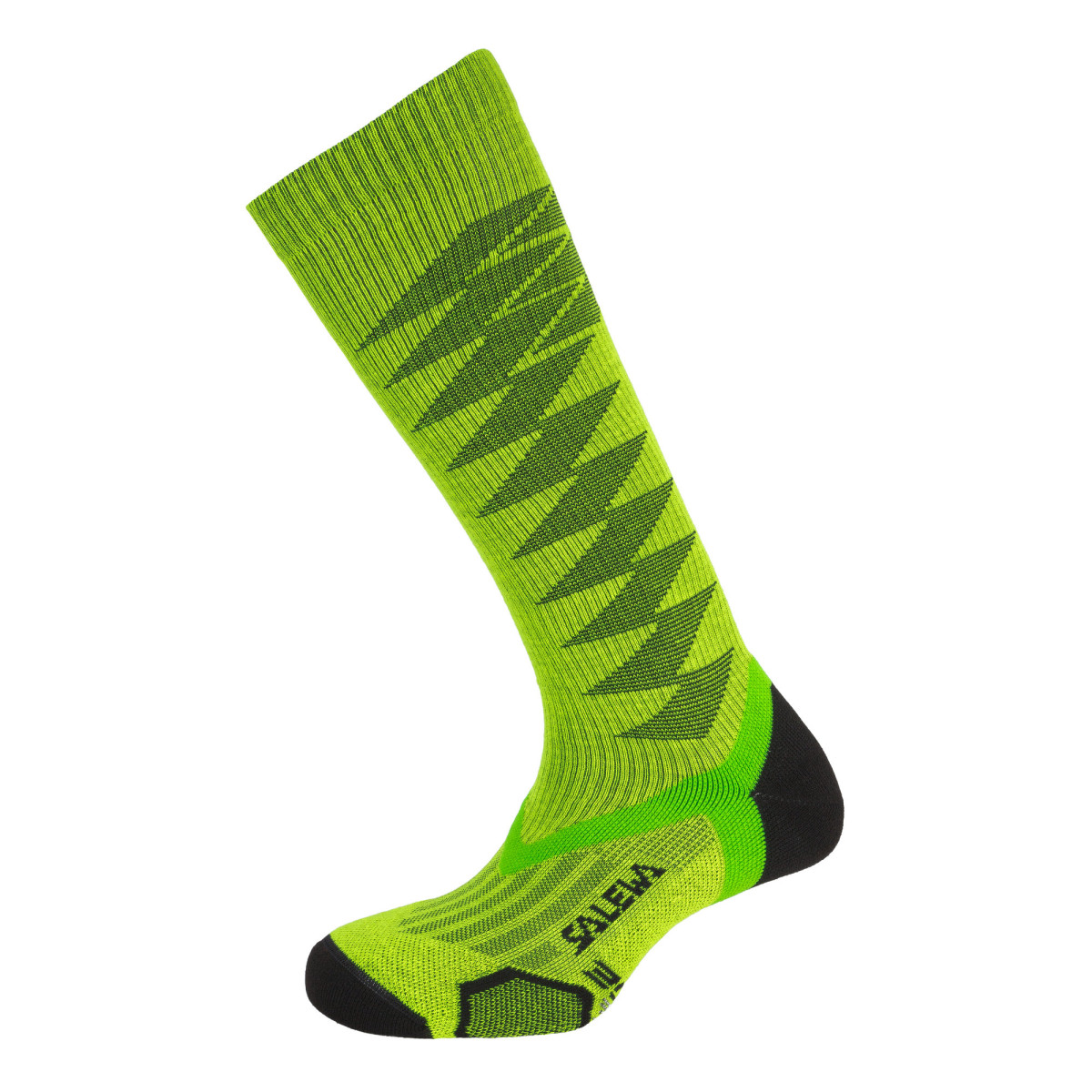 Чорапи за ски туринг без плъзгане Salewa Ski Touring No Slip Socks Green