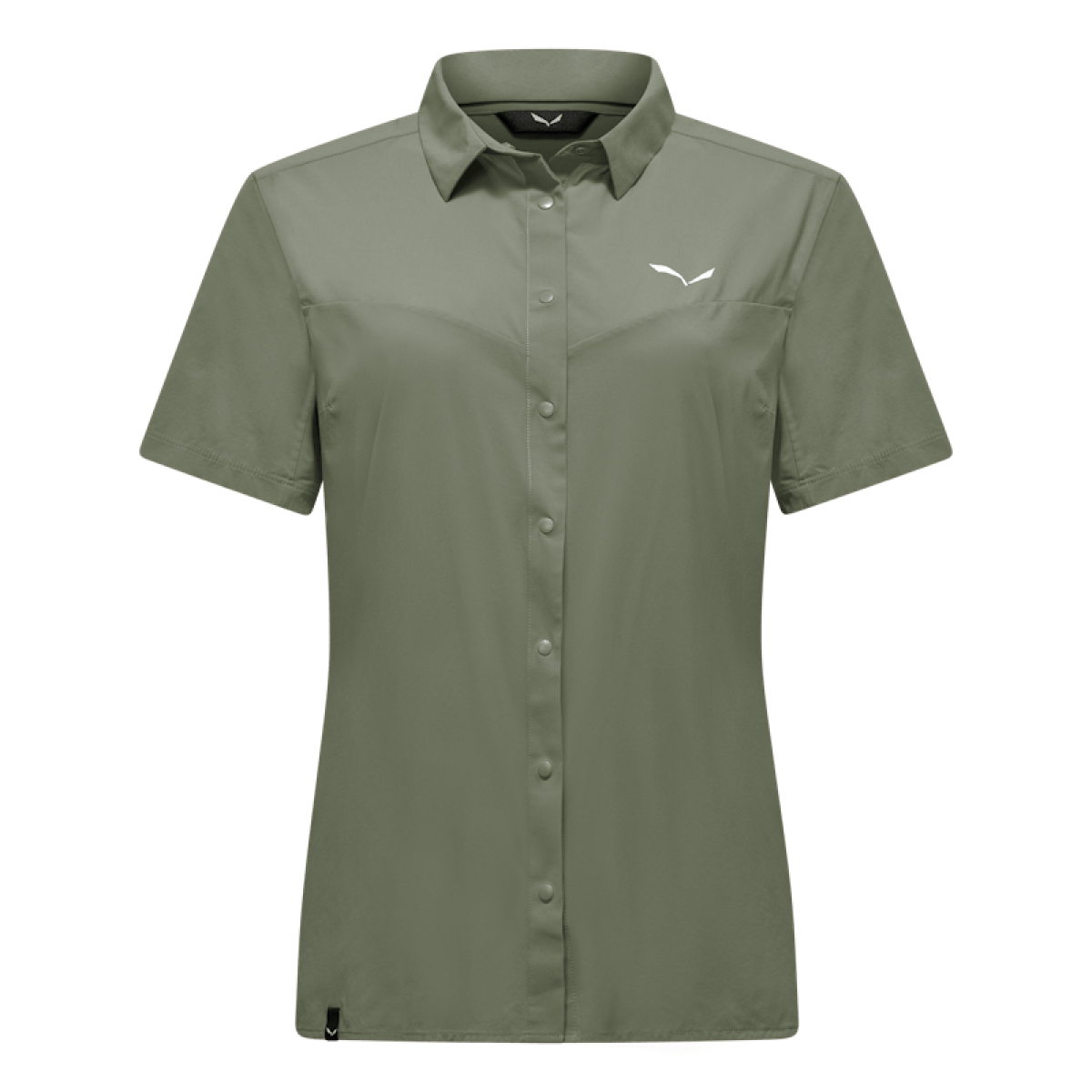 Дамска риза с къс ръкав Salewa Puez Women Faded Green