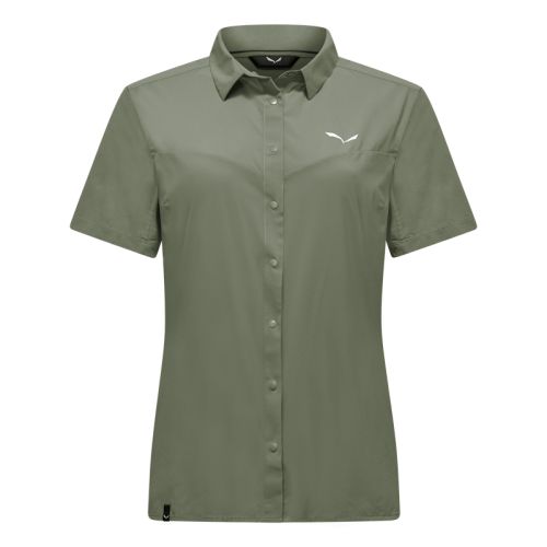 Дамска риза с къс ръкав Salewa Puez Women Faded Green