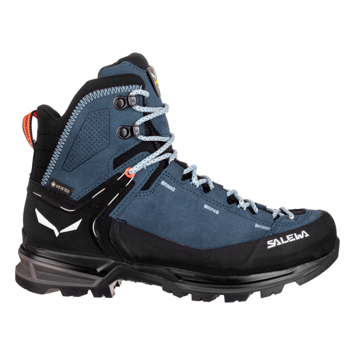 Дамски туристически обувки Salewa Mountain Trainer 2 Mid GORE-TEX® Boot Women Dark Denim/Black
