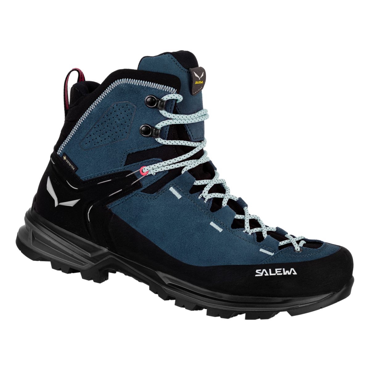 Дамски туристически обувки Salewa Mountain Trainer 2 Mid GORE-TEX® Boot Women Dark Denim/Black