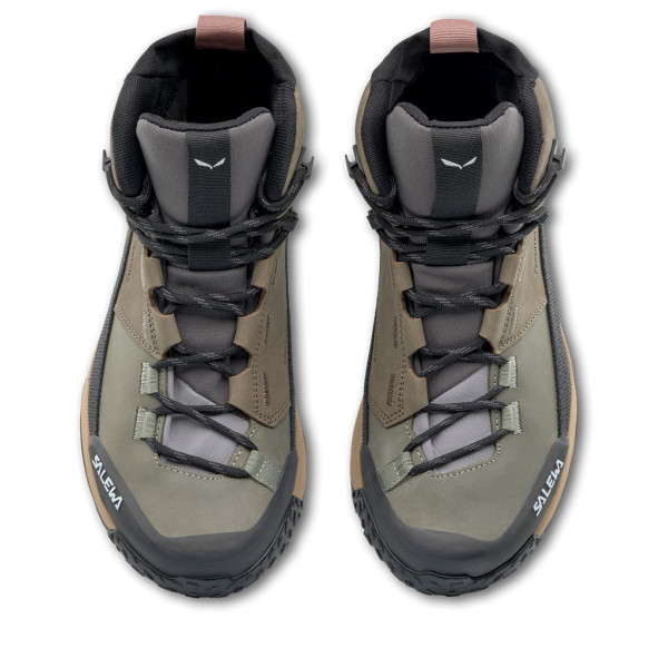 Дамски туристически обувки Salewa Puez Leather Mid PTX Shoes Women Bungee Cord/Onyx