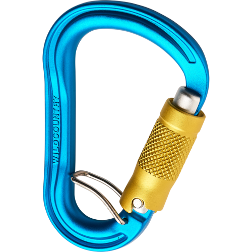 Карабинер HMS Wild Country Xenon Hms Trilock Belay Carabiner Blue/Yellow