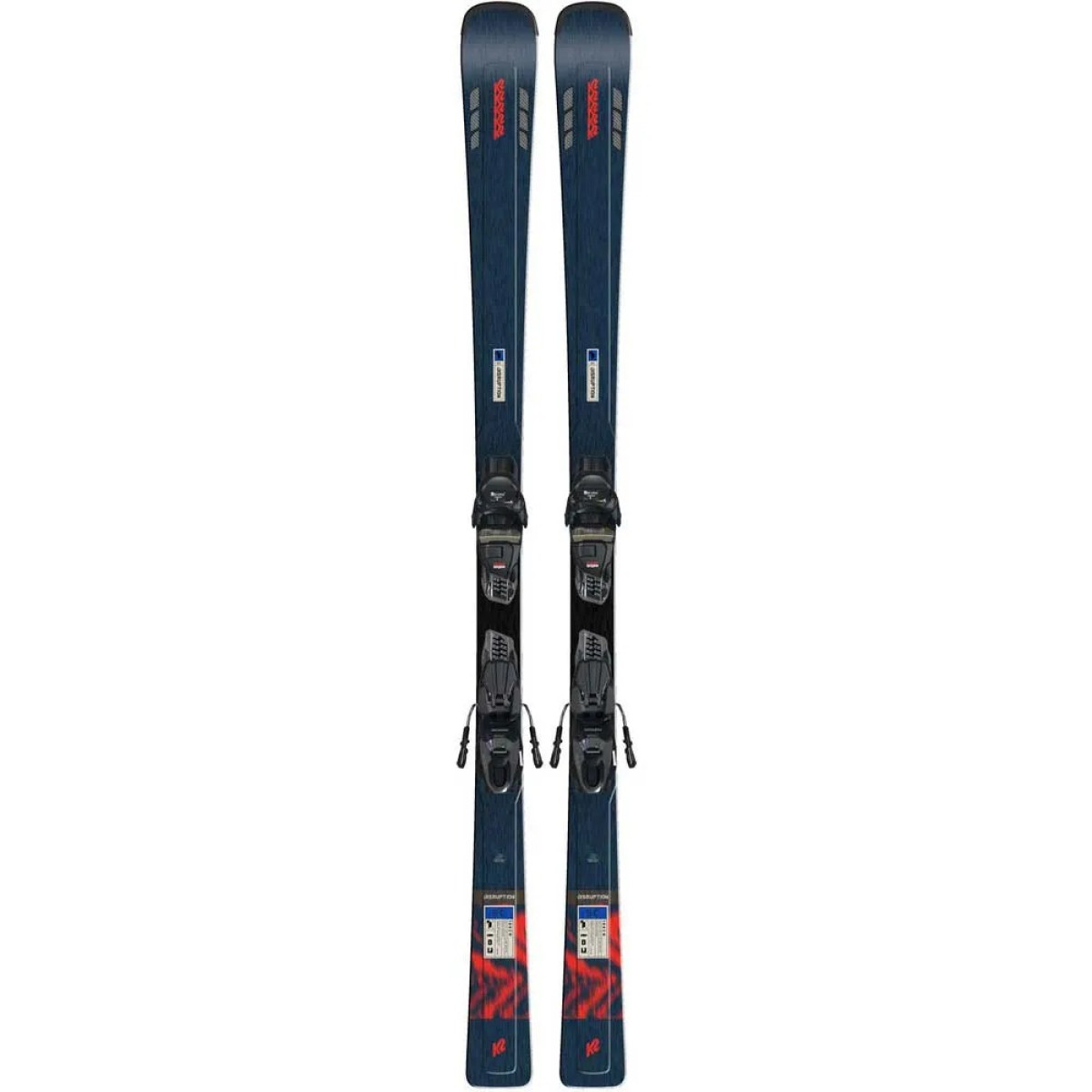 Комплект ски и автомати K2 Disruption SC M3 11 Compact QuikClik Ski Set 156 cm