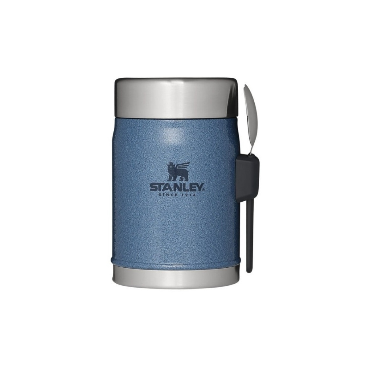 Кутия за храна + прибор Stanley Classic Food Jar + Spork 0.4L Charcoal