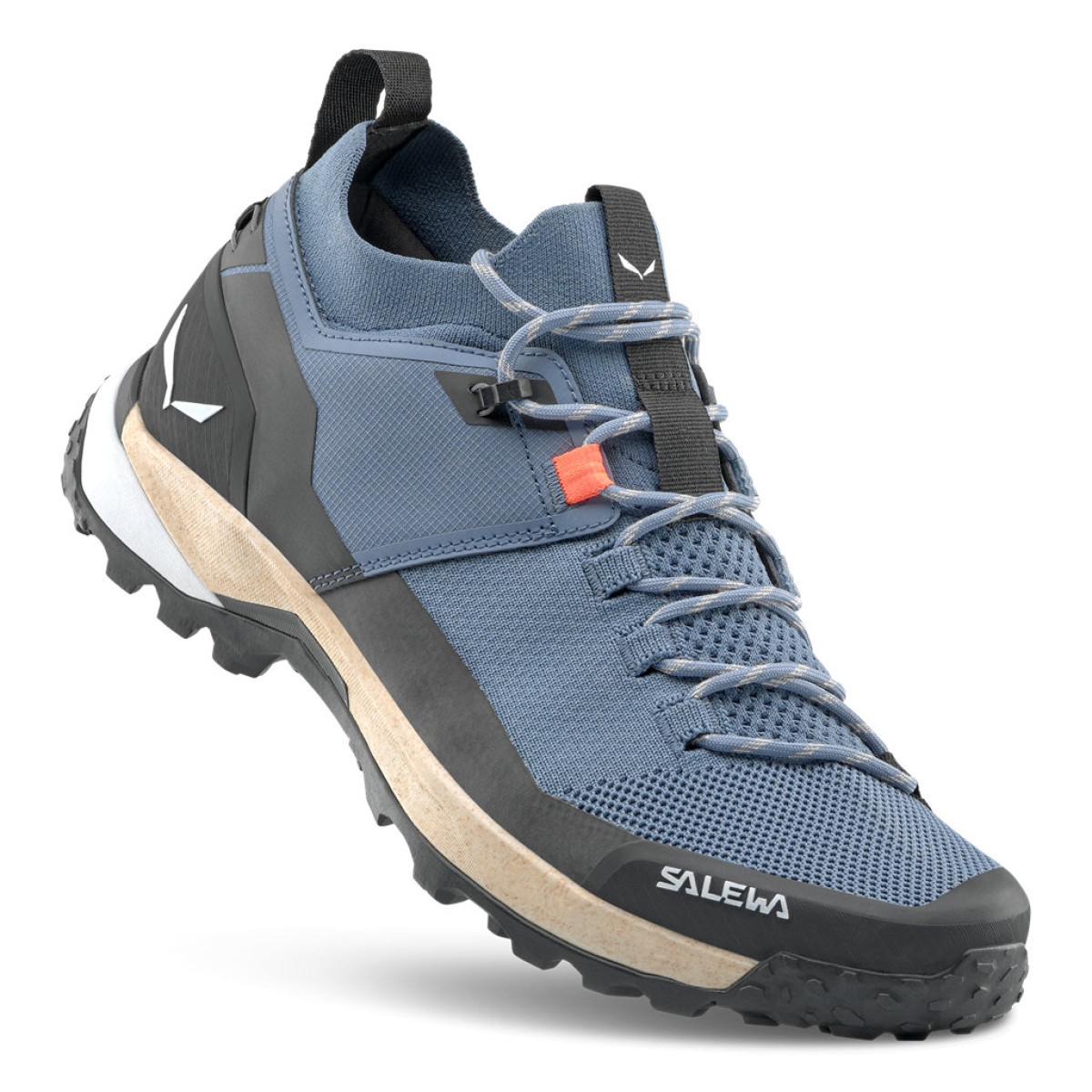 Мъжки туристически обувки Salewa Puez 2 Knit Powertex Shoe Men Java Blue/Black