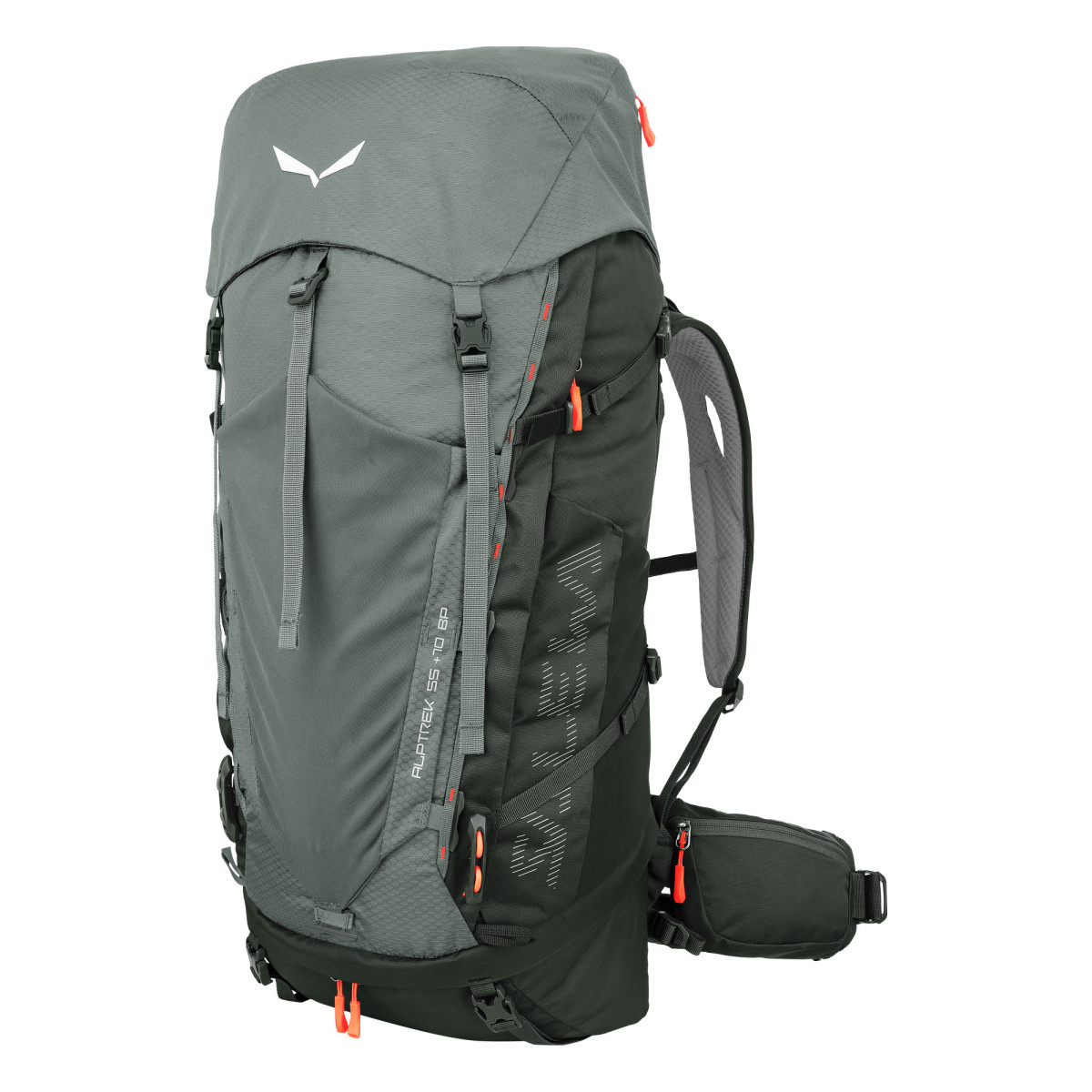 Туристическа раница Salewa Alptrek 55+10L Backpack Shadow/Dark Olive
