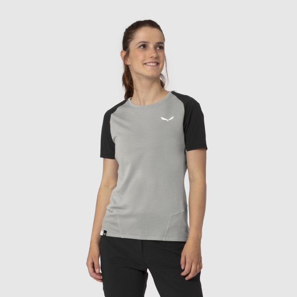 Дамска туристическа тениска Salewa Pedroc PTC Delta W T-shirt Women Alloy