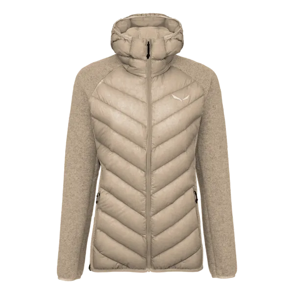 Дамско пухено яке Salewa Fanes Sarner RDSDWN Jacket Women Quicksand