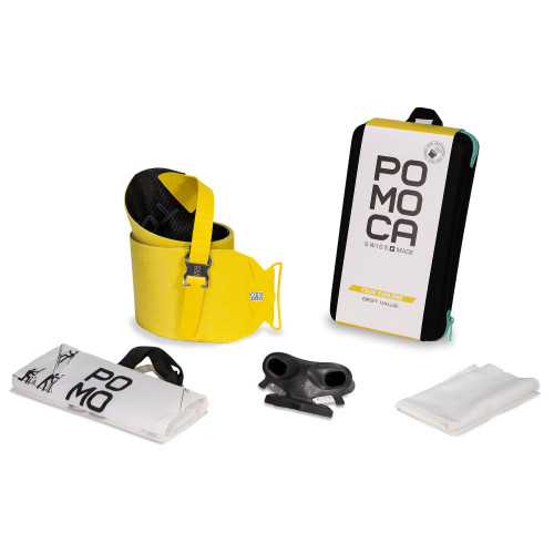 Колани за ски Pomoca Climb 2.0 Ready2climb 130mm v2 Ski Skins Yellow