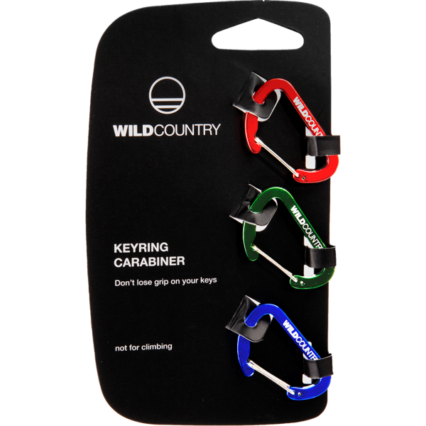 Комплект карабинери за ключове Wild Country Keyring Carabiners Mix Color