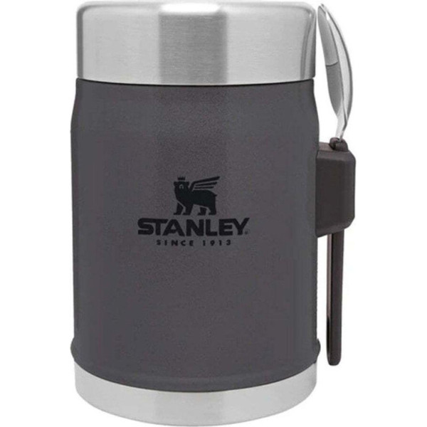 Кутия за храна + прибор Stanley Classic Food Jar + Spork 0.4L Hammertone Lake