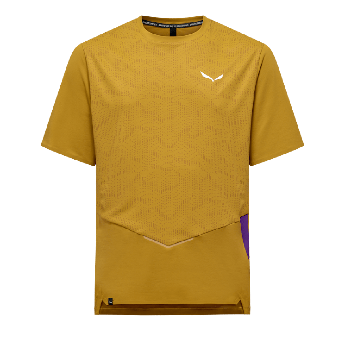 Мъжка туристическа тениска Salewa Pedroc Tech Dry'Ton T-Shirt Men Olive Oil
