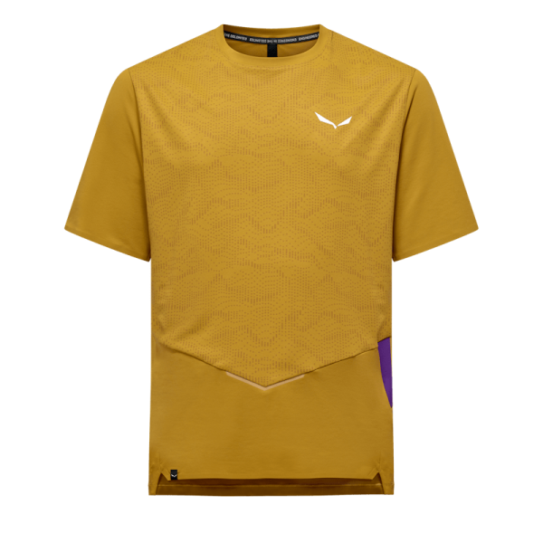 Мъжка туристическа тениска Salewa Pedroc Tech Dry'Ton T-Shirt Men Olive Oil