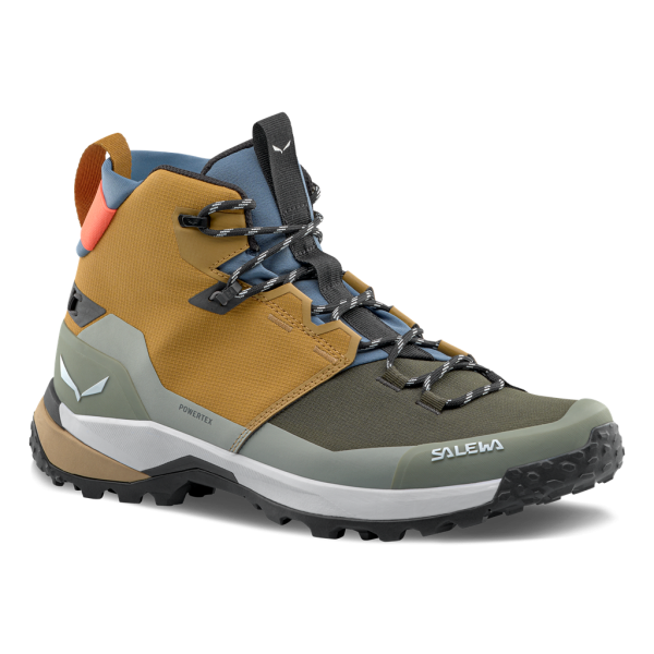 Мъжки туристически обувки Salewa Puez 2 Mid Powertex Boot Men Golden Brown/Shadow