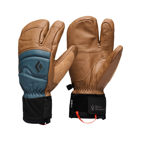 Мъжки ски ръкавици Black Diamond Spark Finger Gloves Men Rye-Midnight Blue