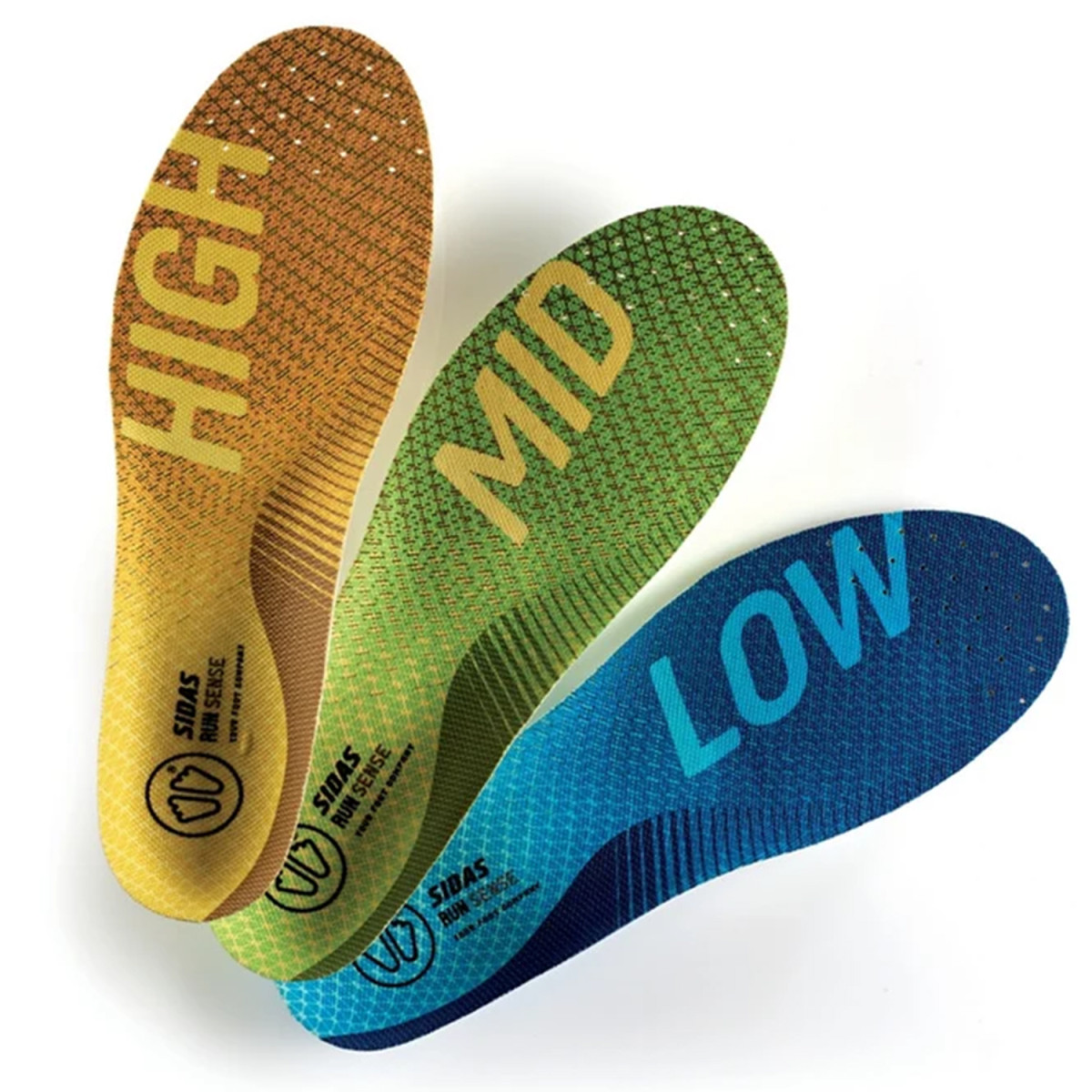 Стелки за бягане Sidas 3Feet Run Sense Mid Running Insoles