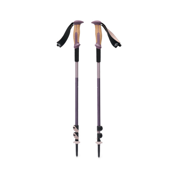 Телескопични трекинг щеки Black Diamond Trail Vista Shock Trek Poles Dark Mauve