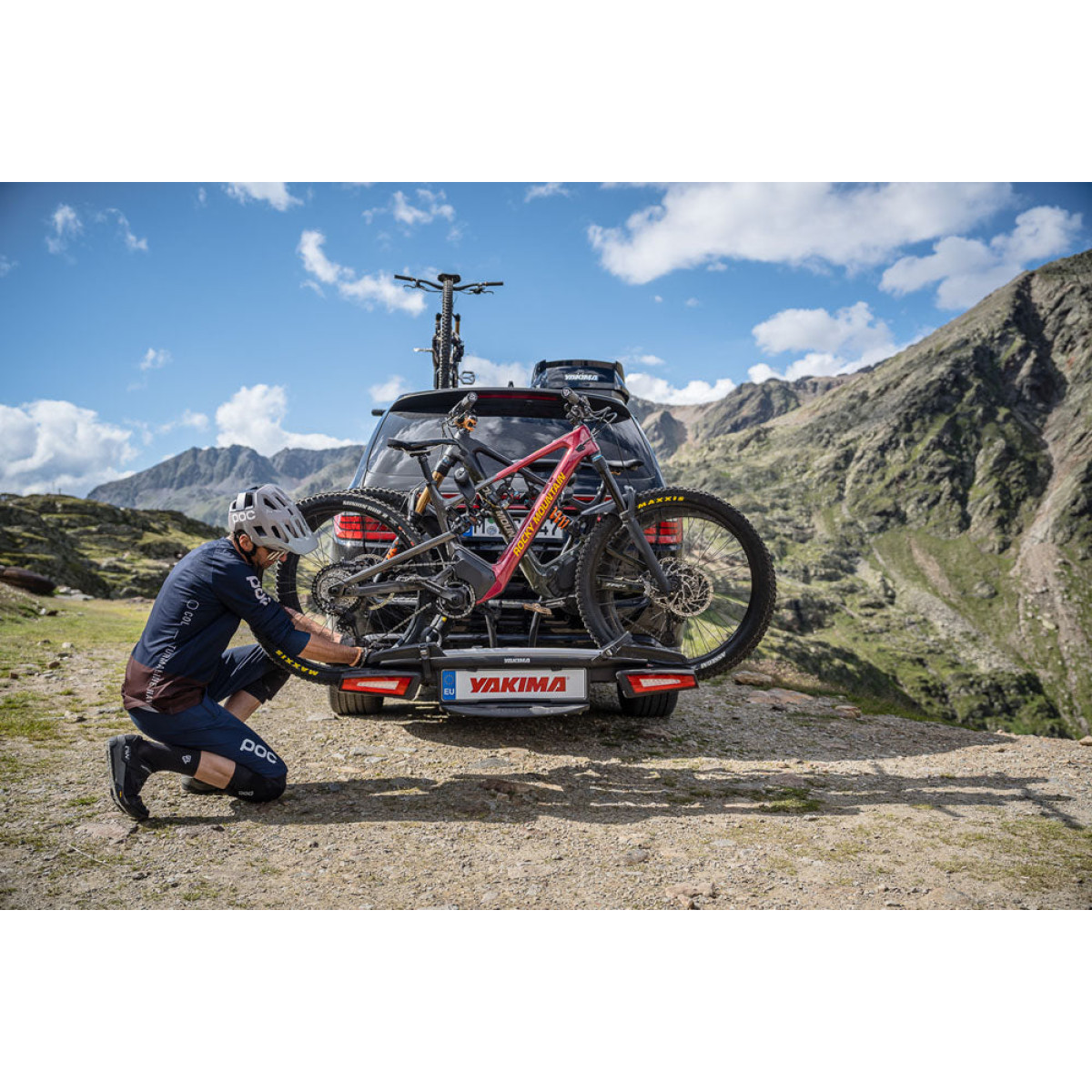 Багажник за велосипеди Yakima JustClick 3 EVO Black Bike Rack