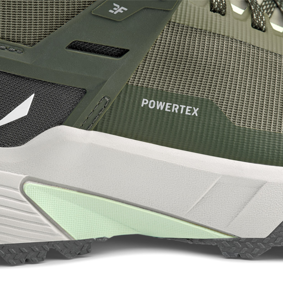 Дамски туристически обувки Salewa Pedroc 2 Mid Powertex Shoe Women Faded green/Dark Olive